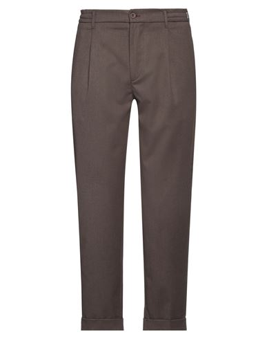 Shop 0/zero Construction Man Pants Khaki Size 34 Polyester, Viscose, Elastane In Beige