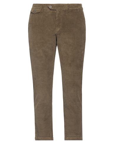 0/zero Construction Man Pants Khaki Size 33 Cotton, Elastane In Brown