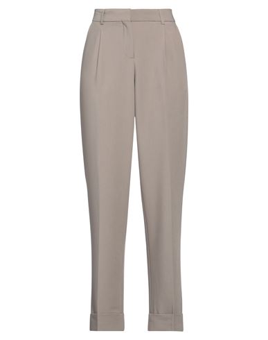 Shop Jjxx By Jack & Jones Woman Pants Khaki Size 31w-32l Polyester, Viscose, Elastane In Beige