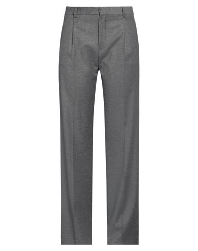 Shop Saulina Milano Woman Pants Grey Size 6 Polyester, Wool, Viscose, Polyamide, Elastane