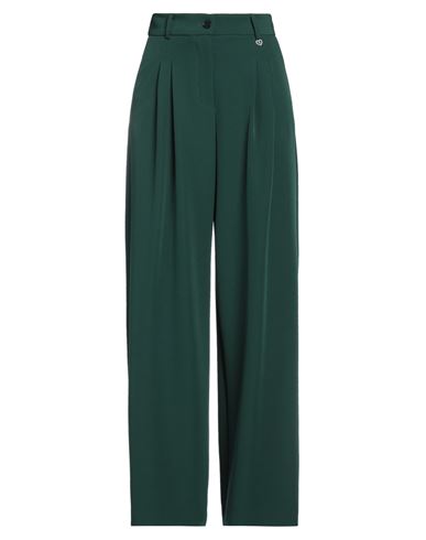 Shop Please Woman Pants Emerald Green Size S Polyester, Elastane