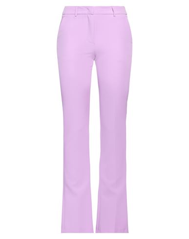 Shop Rebel Queen Woman Pants Lilac Size 4 Polyester, Elastane In Purple