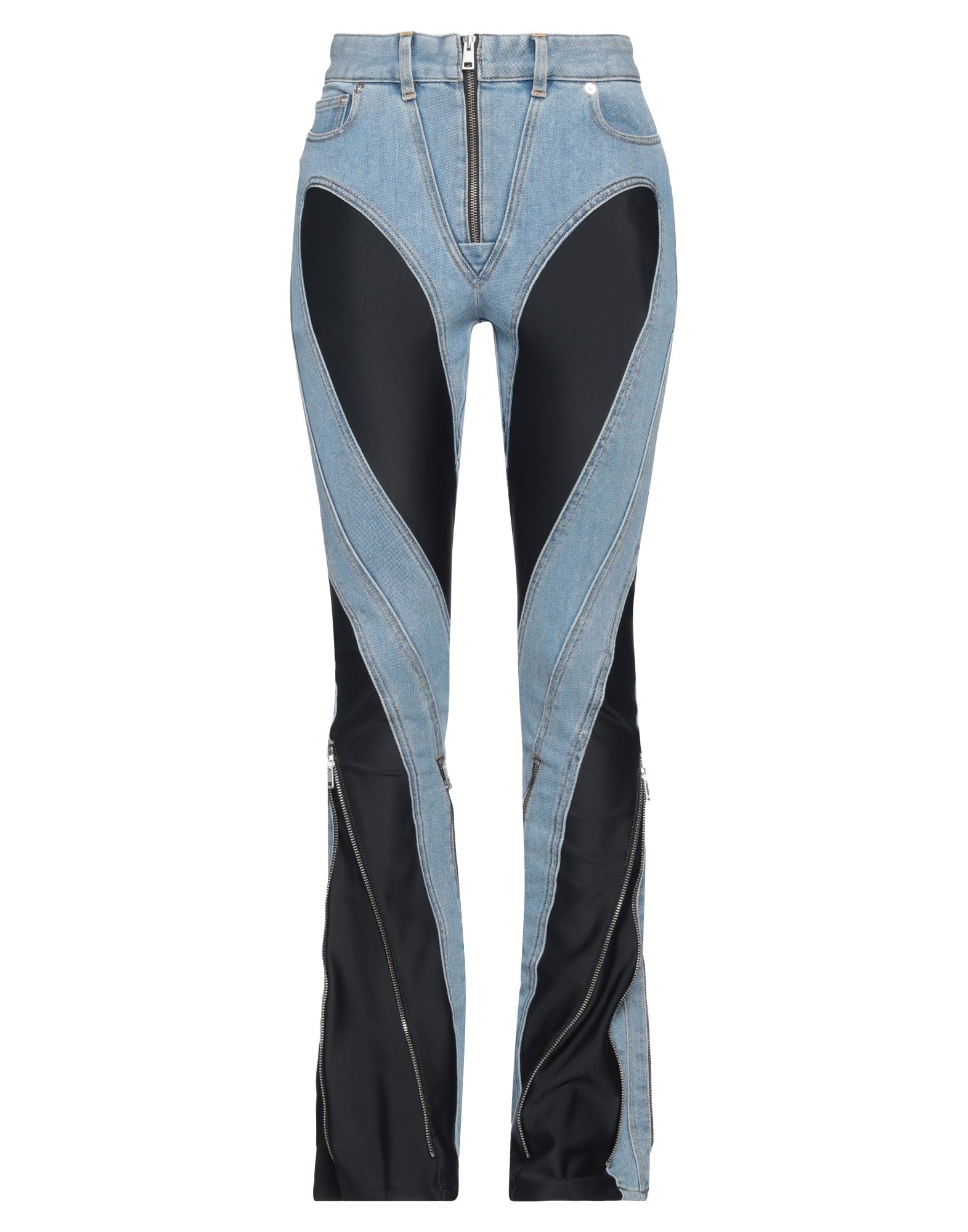  Mugler - Hosen & Röcke - Jeanshosen - On Yoox.com 