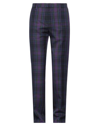 Shop Etro Man Pants Black Size 38 Virgin Wool, Polyester