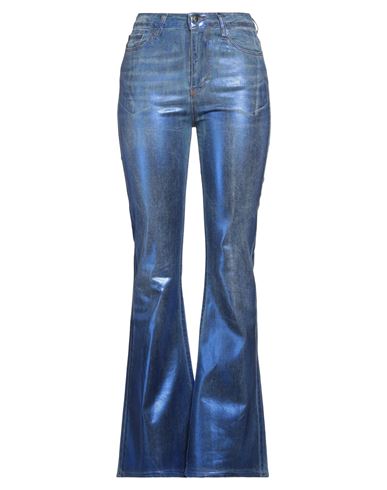 Madison.maison Madison•maison Woman Jeans Blue Size S Cotton, Elastane