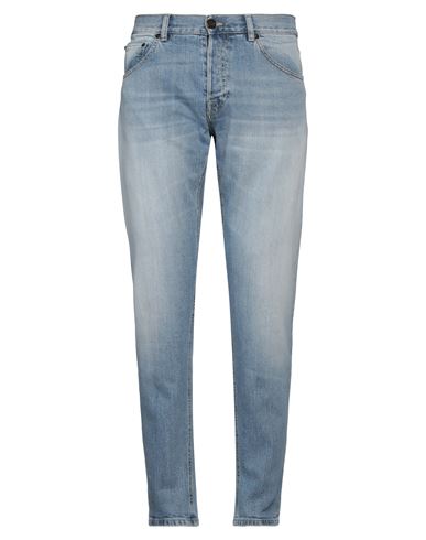 Pt Torino Man Jeans Blue Size 32 Cotton, Polyurethane