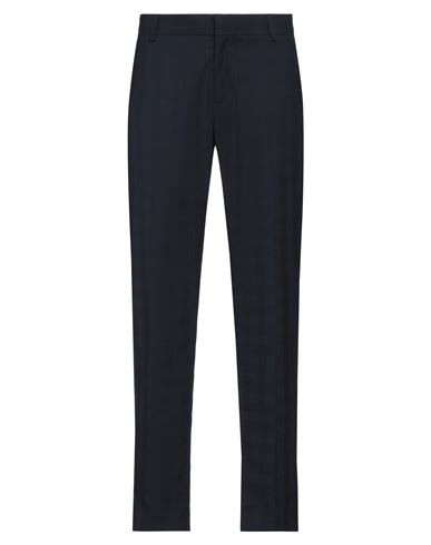 Grey Daniele Alessandrini Man Pants Midnight Blue Size 30 Polyester, Viscose, Elastane In Blue