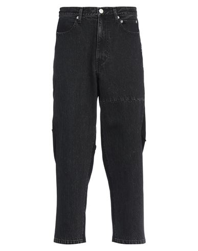 Shop Undercover Man Jeans Black Size 3 Cotton, Polyurethane