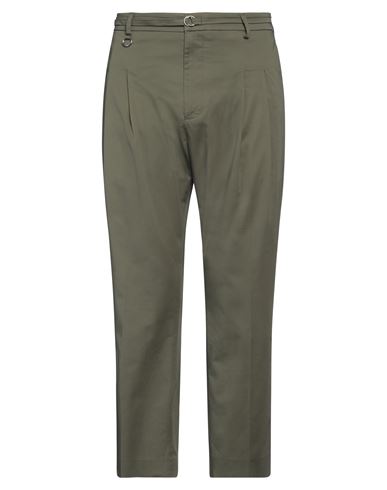 Shop Golden Craft 1957 Man Pants Military Green Size 34 Cotton, Elastane