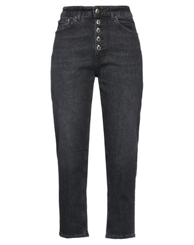 Shop Dondup Woman Jeans Steel Grey Size 32 Cotton, Elastane