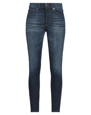 Dondup Woman Jeans Blue Size 26 Cotton, Elastomultiester, Elastane In Blue