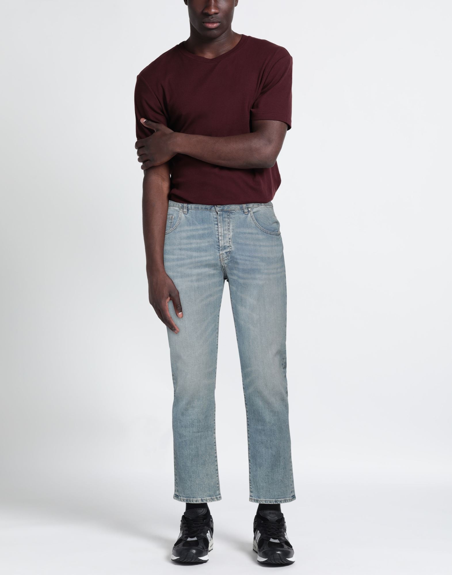  Grey Daniele Alessandrini - Hosen & Röcke - Jeanshosen - On Yoox.com 