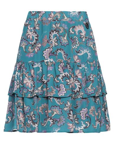 Gaelle Paris Gaëlle Paris Woman Mini Skirt Deep Teal Size 8 Polyester In Green