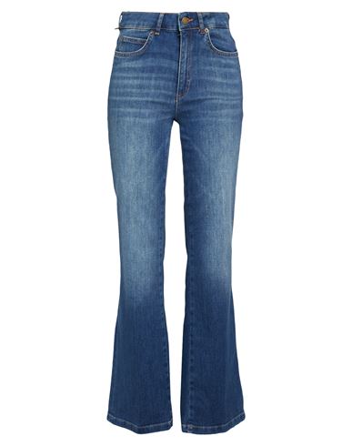 Max & Co . Pasta Woman Jeans Blue Size 28 Cotton, Elastomultiester, Elastane In Blue