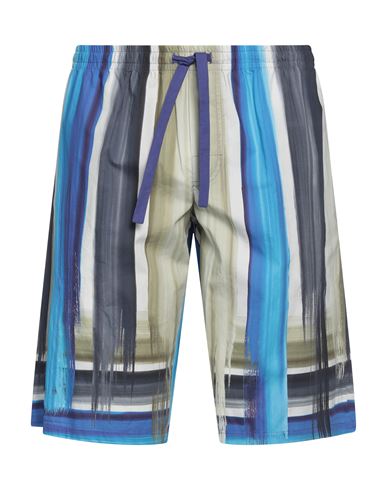 Dolce & Gabbana Man Shorts & Bermuda Shorts Blue Size 34 Cotton In Multi
