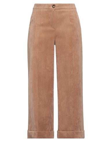 Ferrante Woman Pants Camel Size 6 Polyester, Nylon, Elastane In Beige