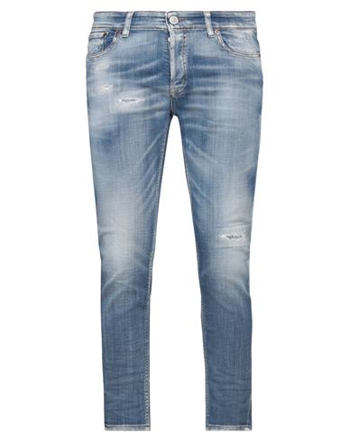 Shop Pmds Premium Mood Denim Superior Man Jeans Blue Size 33 Cotton, Elastane