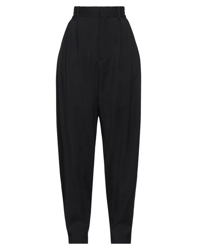 QUIRA QUIRA WOMAN PANTS MIDNIGHT BLUE SIZE 6 VIRGIN WOOL, COTTON 