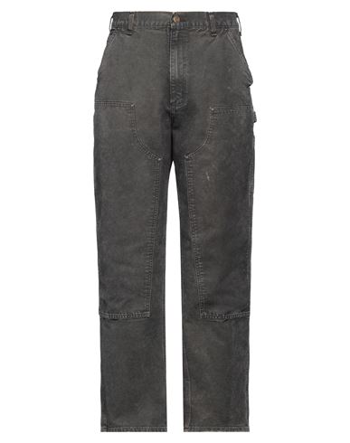 Shop Notsonormal Man Pants Steel Grey Size 34 Cotton