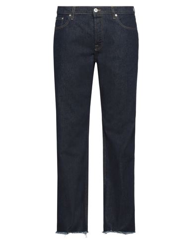 Shop Lanvin Man Jeans Blue Size 34 Cotton