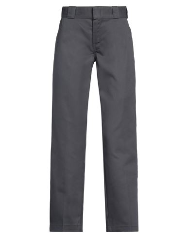 Shop Dickies Woman Pants Lead Size 27w-28l Polyester, Cotton In Grey