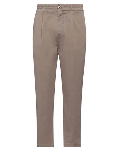 Shop Guess Man Pants Light Brown Size 34 Cotton, Elastane In Beige