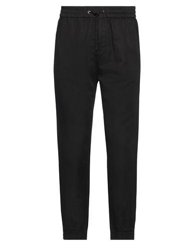 Shop Iceberg Man Pants Black Size M Linen, Cotton