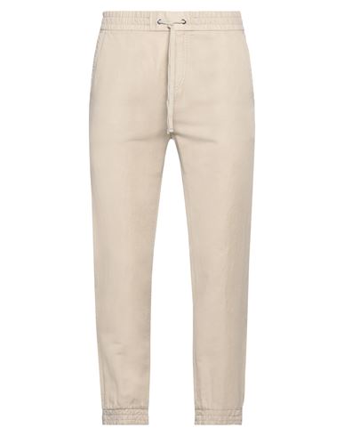 Shop Iceberg Man Pants Beige Size M Linen, Cotton