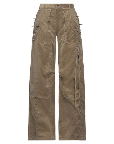 Shop Act N°1 Woman Pants Military Green Size M Cotton