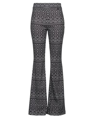 Shop Gaelle Paris Gaëlle Paris Woman Leggings Black Size 6 Polyester, Elastane