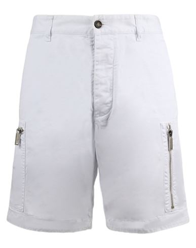 Shop Dsquared2 Bermuda Man Shorts & Bermuda Shorts White Size 36 Cotton