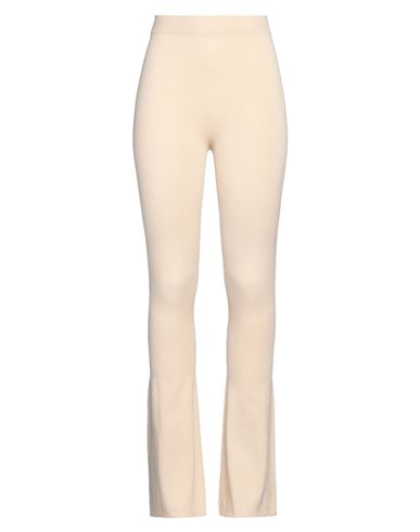 Shop Vicolo Woman Leggings Beige Size Onesize Viscose, Polyester