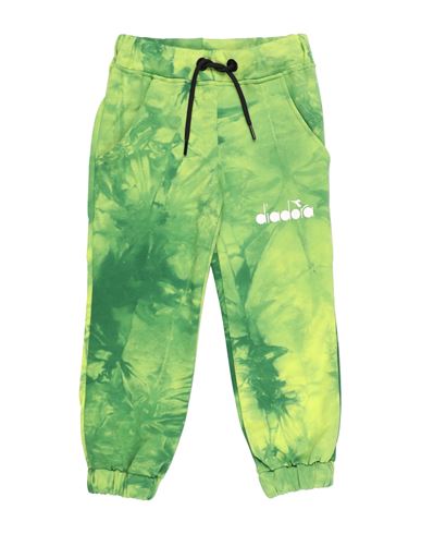 Diadora Toddler Boy Pants Green Size 6 Cotton In Green