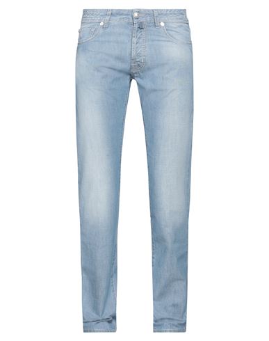 Shop Jacob Cohёn Man Jeans Blue Size 32 Cotton