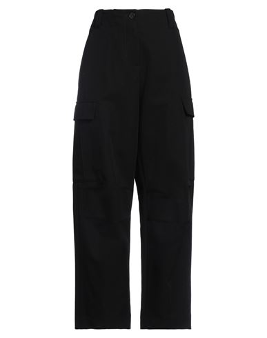 Shop Isabel Benenato Woman Pants Black Size 8 Cotton, Polyamide