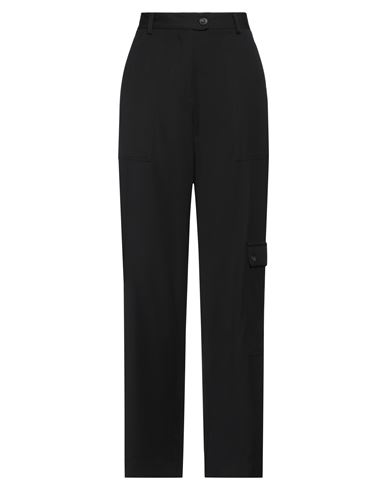 Shop Isabel Benenato Woman Pants Black Size 8 Virgin Wool