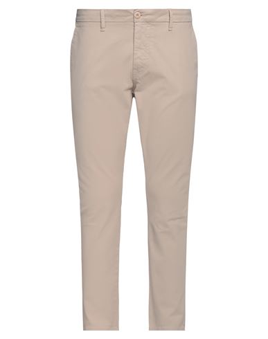 Shop Guess Man Pants Beige Size 38w-30l Cotton, Elastane