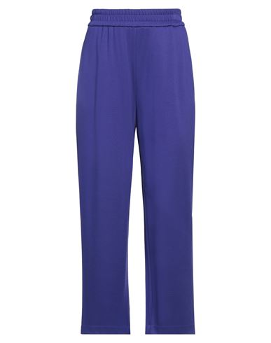 Meimeij Woman Pants Purple Size 6 Viscose, Polyamide, Elastane, Acetate