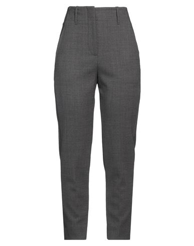 INCOTEX INCOTEX WOMAN PANTS CHARCOAL SIZE 4 VIRGIN WOOL, ELASTANE 