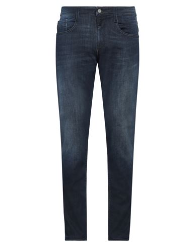 Replay Man Jeans Blue Size 34w-32l Cotton, Polyester, Elastane