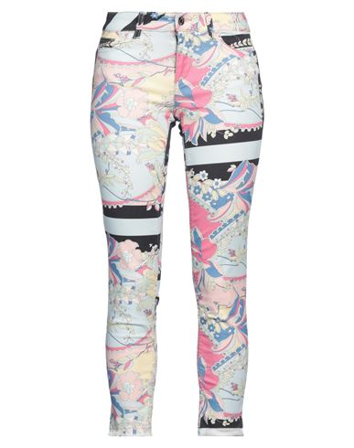 Liu •jo Woman Jeans Sky Blue Size 32 Cotton, Elastane In Blue