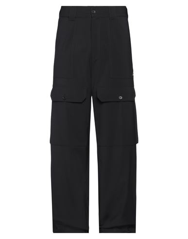 Shop Msgm Man Pants Black Size 36 Virgin Wool, Elastane