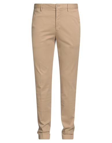 Incotex Man Pants Light Brown Size 42 Cotton, Elastane In Neutral