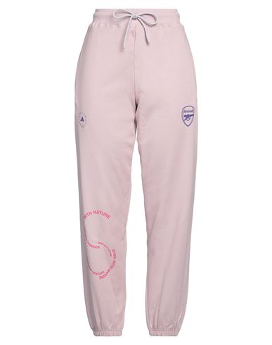 Adidas By Stella Mccartney Woman Pants Pink Size L Organic Cotton, Elastane