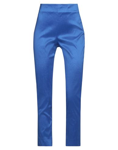 Rossopuro Woman Pants Bright Blue Size Xs Polyester, Nylon, Elastane