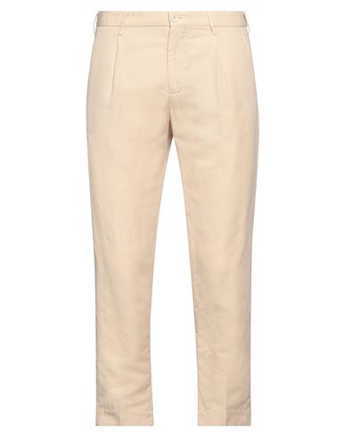 Incotex Man Pants Beige Size 36 Linen, Cotton