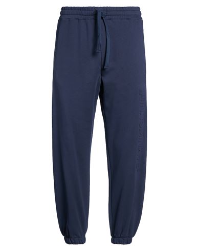 Hinnominate Man Pants Midnight Blue Size M Cotton In Blue