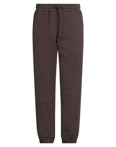 Hinnominate Man Pants Cocoa Size L Cotton In Brown