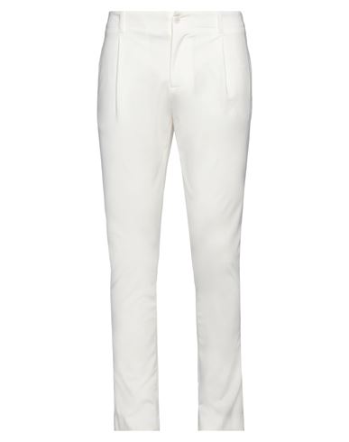 Daniele Alessandrini Man Pants White Size 30 Cotton, Polyamide, Elastane