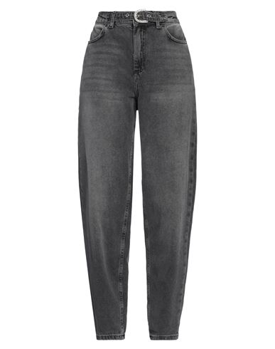 Liu •jo Woman Jeans Grey Size 28 Cotton In Gray